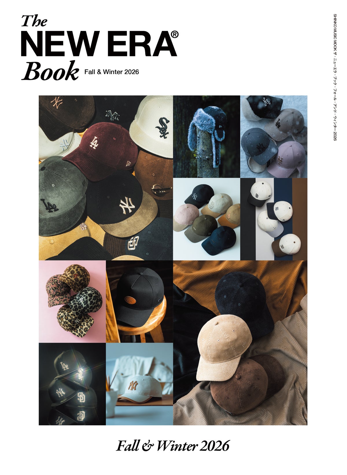 森川葵、松本まりか、桐谷健太らが「ニューエラ」の定番モデルで登場　『The NEW ERA® Book Fall & Winter 2026』10月30日発売