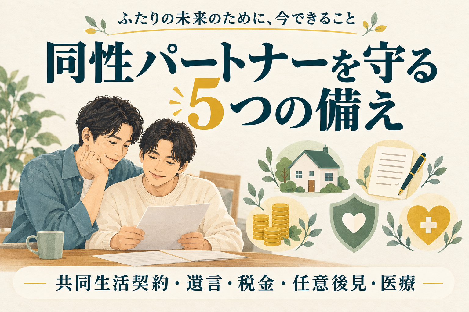 同性パートナーの5つの備え.png