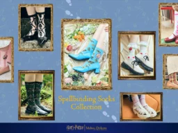 ハリー・ポッターの世界を足元に！「Spellbinding Socks Collection」がマホウドコロに登場、9月19日より8種のソックスを発売