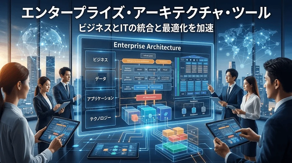 2032年には15億ドル規模へ!企業ITの羅針盤「エンタープライズ・アーキテクチャ・ツール」の市場戦略レポートが発表