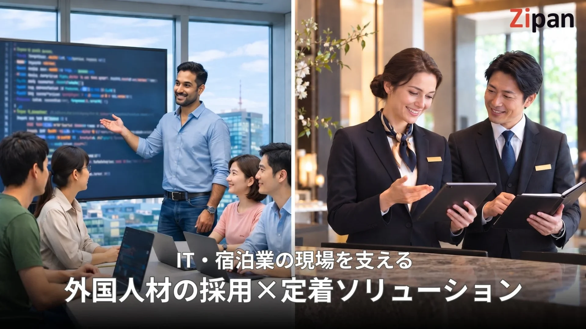 宿泊業の外国人材早期離職をストップ!実践日本語の新教材が9月17日提供開始、グローバル人材EXPOで「採用×定着」の包括的アプローチを提案
