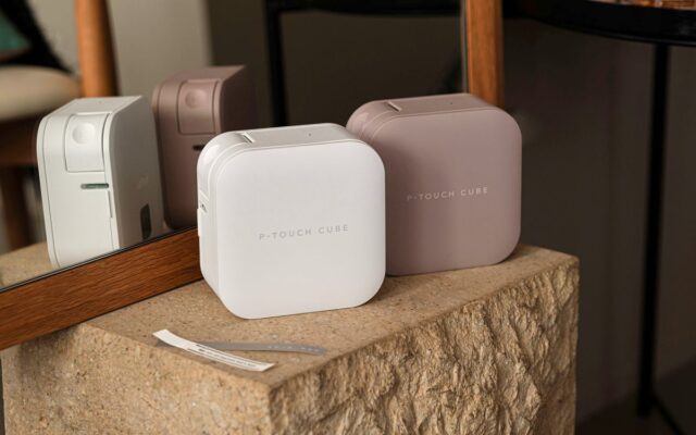ラベルライター P-TOUCH CUBE「PT-P320BT」新発売