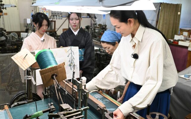 【ＢＳ日テレ】冨永愛とファッション専攻の学生が難関の職人技に挑戦！小千谷の雪国文化と伝統の技「小千谷縮」の魅力に迫る！