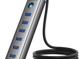 ORICO、7ポートUSB 3.0ハブを発表——最大5Gbps超高速転送・5V 3A Type-C電源ポートで安定接続・アルミ合金ボディ・ポケットサイズの携帯性