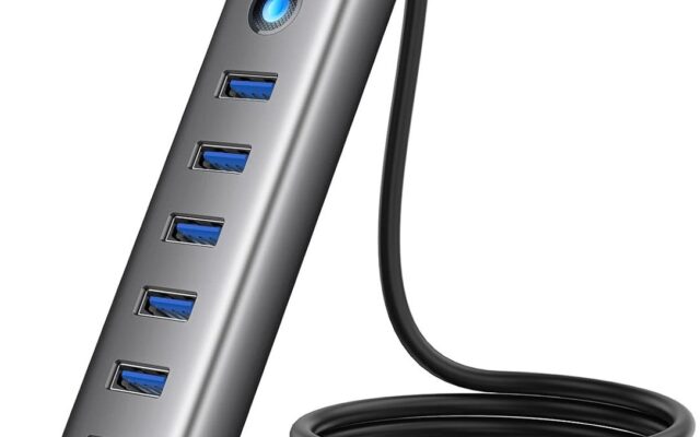 ORICO、7ポートUSB 3.0ハブを発表——最大5Gbps超高速転送・5V 3A Type-C電源ポートで安定接続・アルミ合金ボディ・ポケットサイズの携帯性