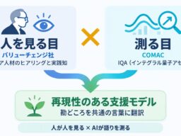 シニア人材の「人を見る目」に、AIが「測る目」を。COMAC、バリューチェンジ社と共同研究開発契約を締結