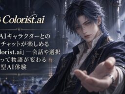 動くAIキャラクターとの恋愛チャットが楽しめる「Colorist.ai」─会話や選択によって物語が変わる没入型AI体験