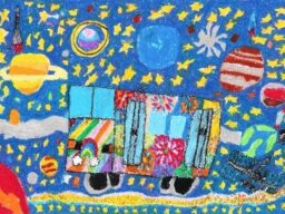 子どもが描いた絵がラッピングバスと電車のヘッドマークに　第31回「みんなの西鉄バス・電車絵画コンクール」最優秀作品が決定