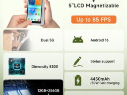 85FPS対応E Inkスマートフォン「HiBreak Dual 3」予約販売開始