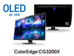 EIZOがColorEdgeシリーズ初、カラーマネージメント対応のOLED（有機EL）モニターを発売