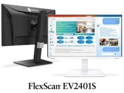 EIZOがオフィスの省電力化と生産性向上に貢献する、120Hz表示対応の23.8型モニターを発売