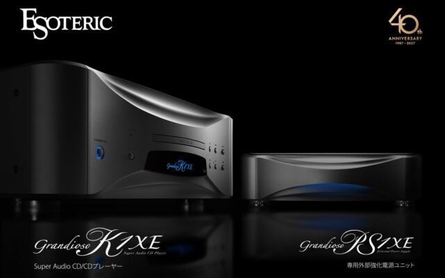 次世代DAC搭載一体型スーパーオーディオCDプレーヤーのフラグシップモデル「Grandioso K1XE」、外部強化電源ユニット「Grandioso PS1XE」発売