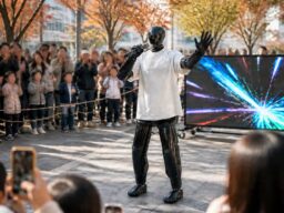 カラクリとHighlanders、音声AI×ヒューマノイドによる「AI大道芸人」を共同開発