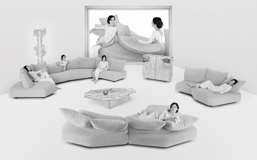【DESIGNART TOKYO 2026】Edra新作ソファ『Anywhere』が日本初上陸。フランチェスコ・ビンファレの最新作を青山で先行公開