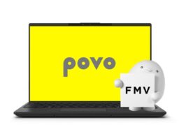 「FMV ConnectIN povo」対応のFMV Note Uが新登場
