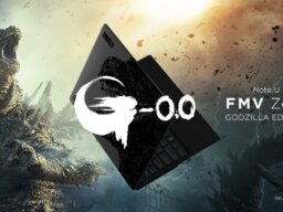 パソコンに、ゴジラ出現。日本から生まれた、ふたつの「ゼロ」。映画『ゴジラ-0.0』と「FMV Zero」の特別コラボモデルを発売