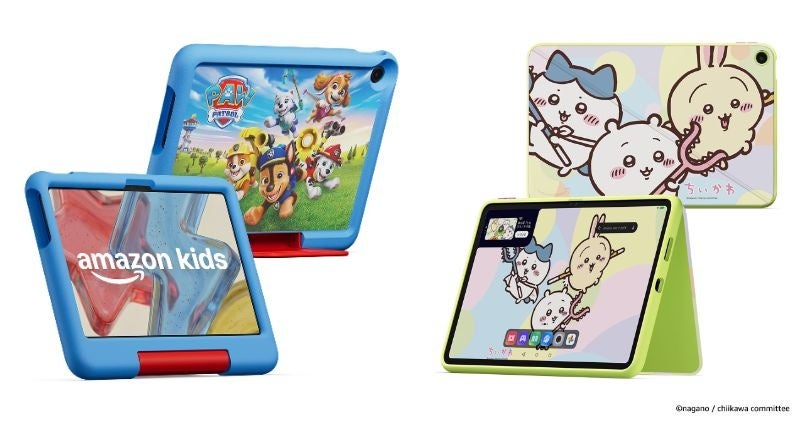 Amazon、Amazonのタブレット史上初、Google Playストア対応「Amazon キッズ タブレットシリーズ」を発売