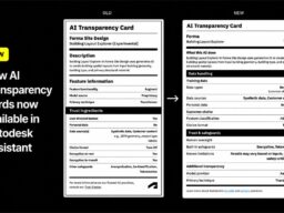 Autodesk、AI の透明性を高める「AI Transparency Cards」を拡充