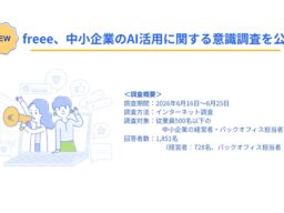 freee、中小企業のAI活用に関する意識調査を公開