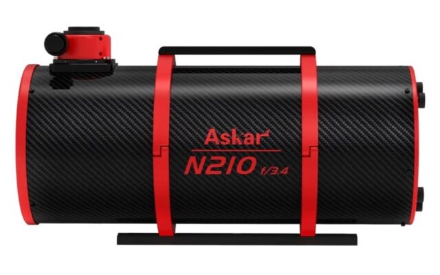 APS-C対応の大口径カーボンニュートン式アストログラフ。Askar「N210」発売
