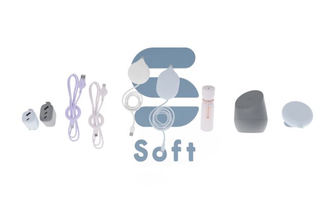 斜めのUSBポート、リング形状のUSBケーブル「充電器」の常識を変える、オウルテック新ブランド「Soft」全9シリーズが出揃う