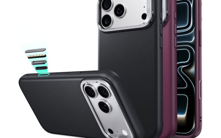 ESR、上質なヴィーガンシリコーンレザー採用のMagSafe対応iPhone18 Pro/ Pro Max ケース「Atelier」発売