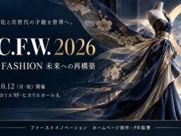 「J.C.F.W. 2026」10月12日、渋谷ヒカリエで開催